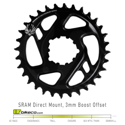 SRAM Cold Forged Chainring Aluminum 3mm Boost