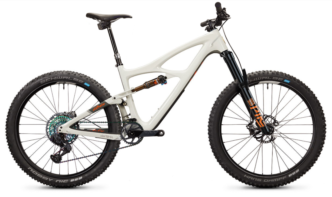 Ibis Mojo 4 XX1 AXS Complete in Dirty White Board