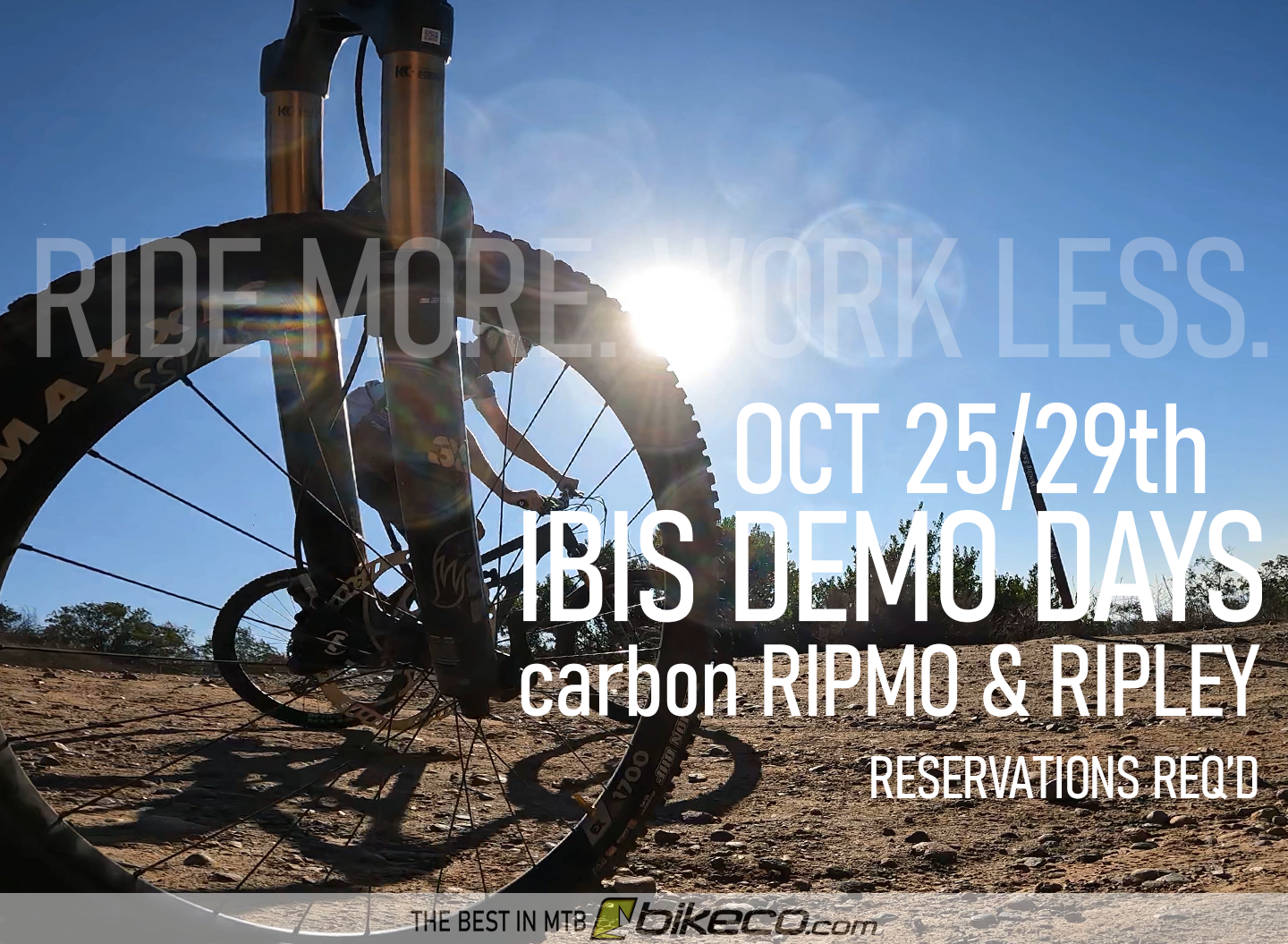 10-18-22 Ibis Demo Days Carbon Ripmo and Ripley 29s
