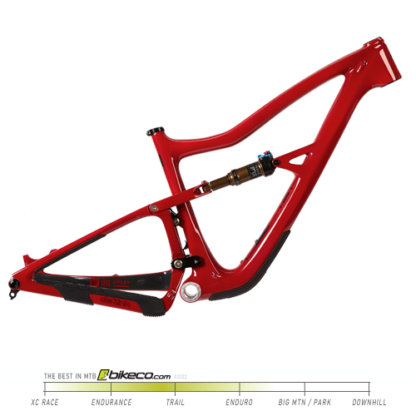 Ibis Ripley V4S Frame Only in Bad Apple Red at BikeCo