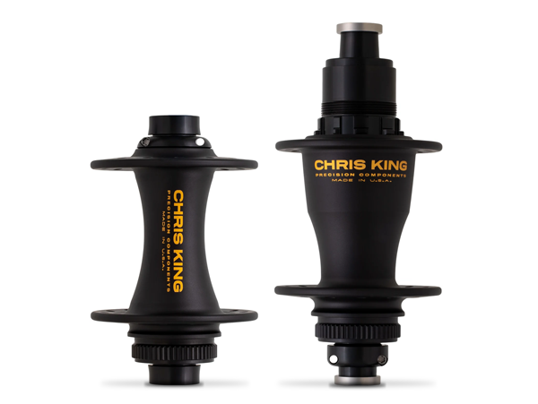 Chris King Hubs Two Tone Black and Gold