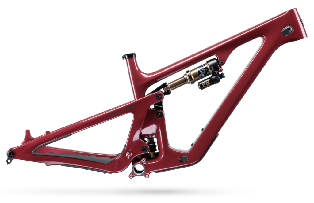 Yeti SB135 Frame in Cherry SoCal dealer BikeCo